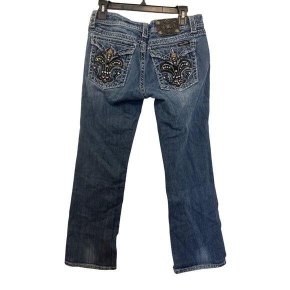 Miss Me Denim - Miss Me Jeans Womens Size 31 Bootcut Palm Hills Blue Denim